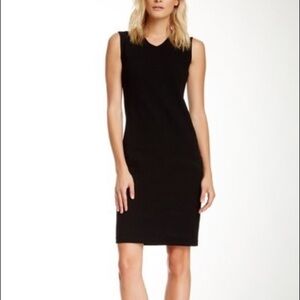 NWT Vince v-neck dress in black 6